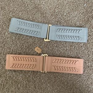 Brand new never worn wide belts!